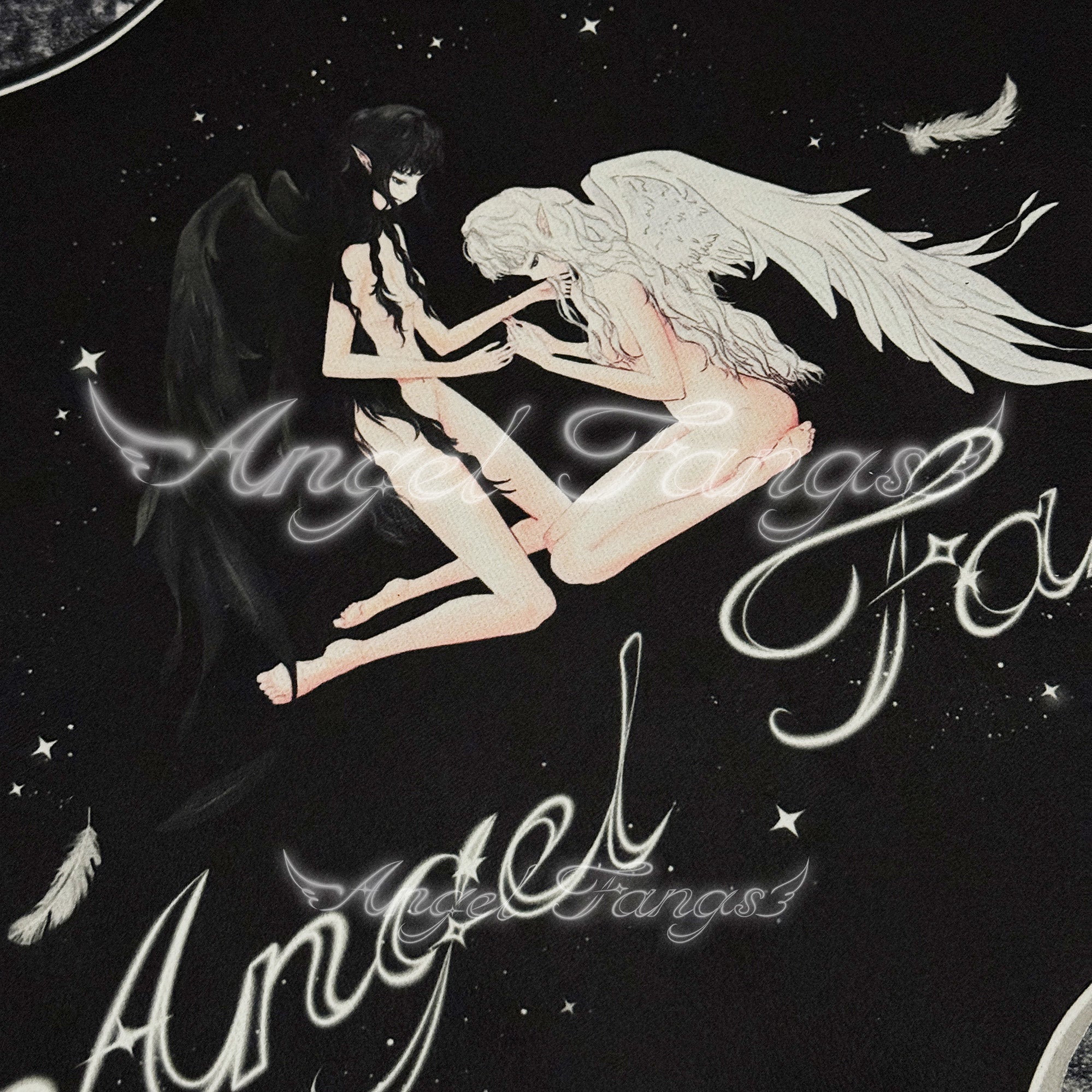 Angel & Demon Encounter Diatom Mud Absorbent Non-Slip Rug Pad