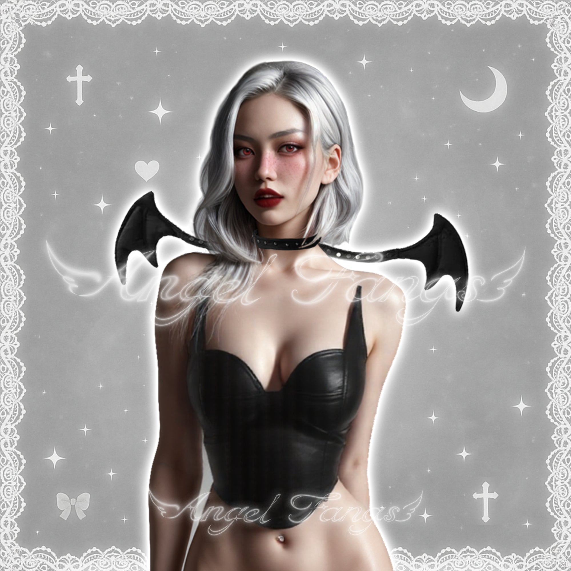 Demon Wing Wrap Choker