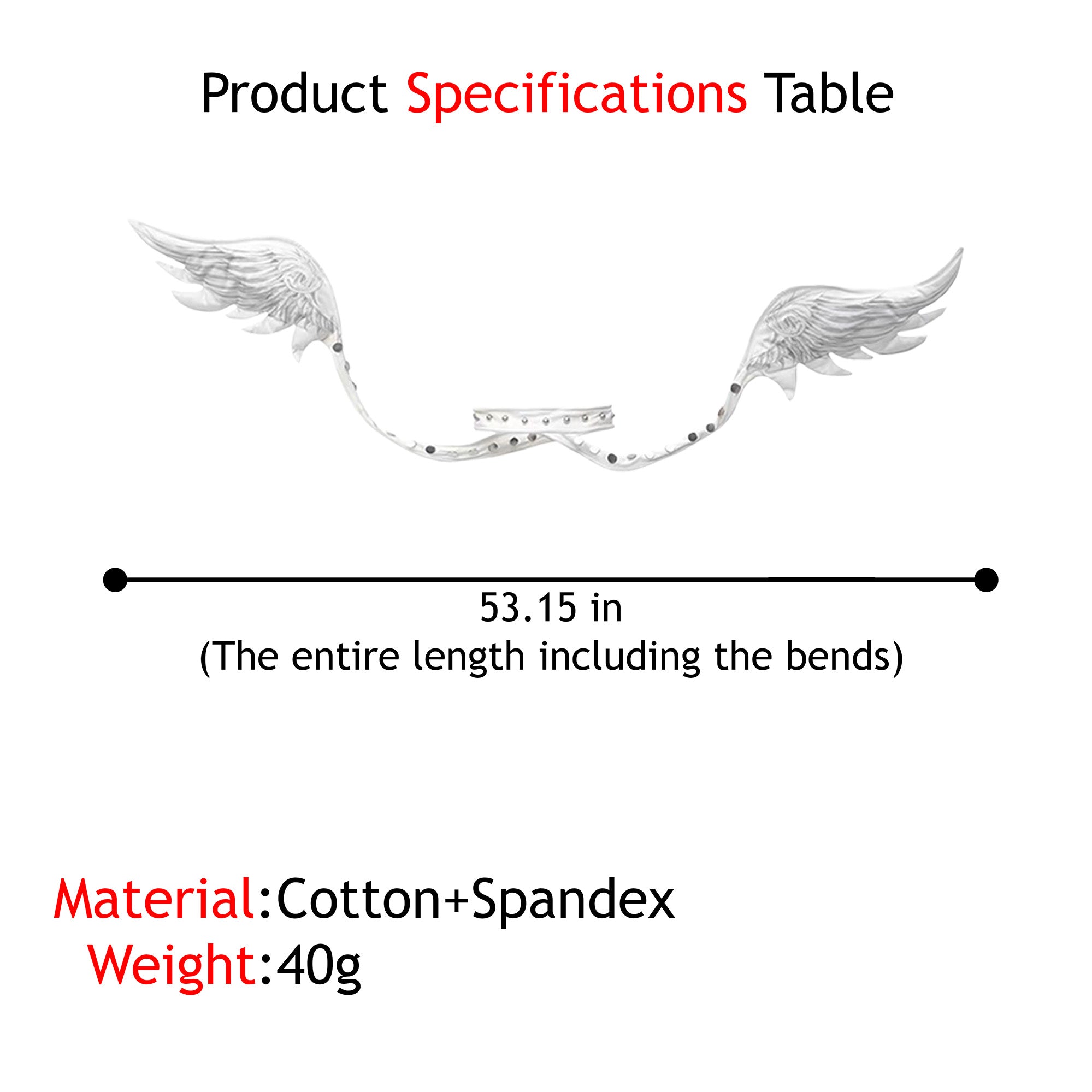 Angel Wing Wrap Choker